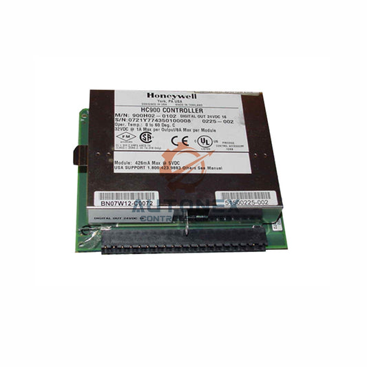 900H02-0102 وحدة إخراج تيار مستمر 1 أمبير منخفضة الجانب من هانيويل