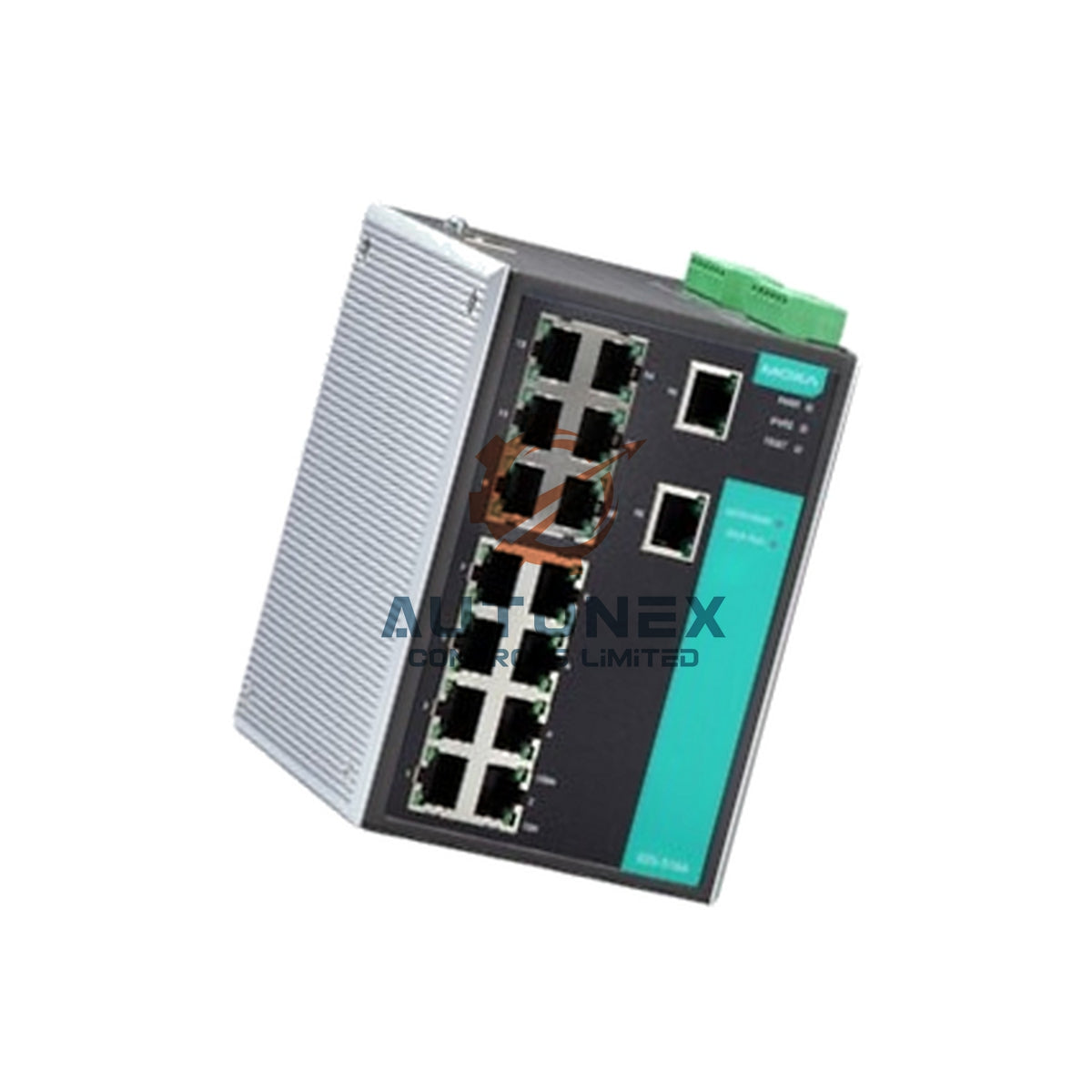 محوّل إيثرنت صناعي مُدار EDS-516A-MM-SC-T من Moxa