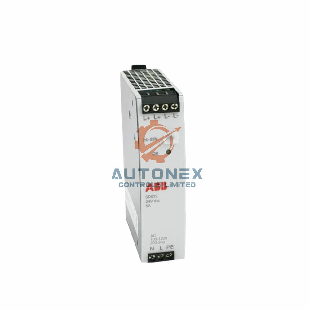 ABB Industrial DC Power Supply | 240W DIN Rail Unit SD833