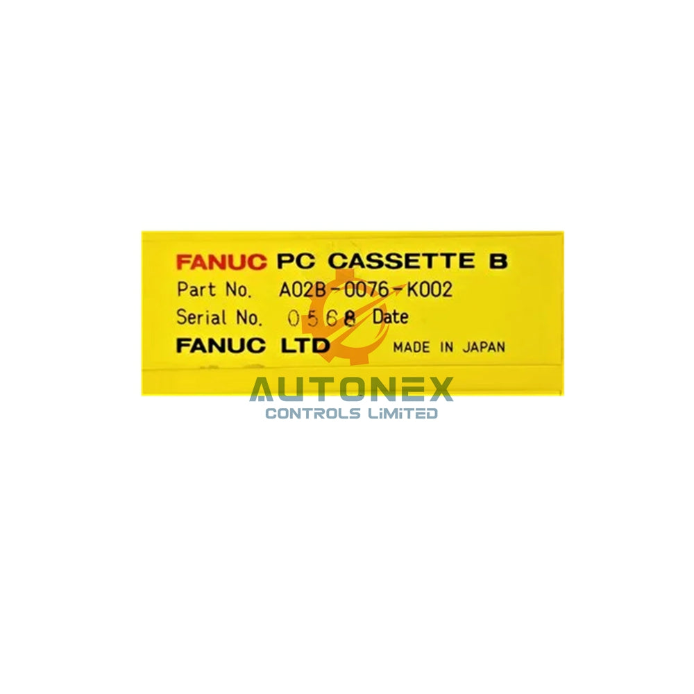 FANUC A02B Series 128K EPROM Cassette A02B-0076-K002