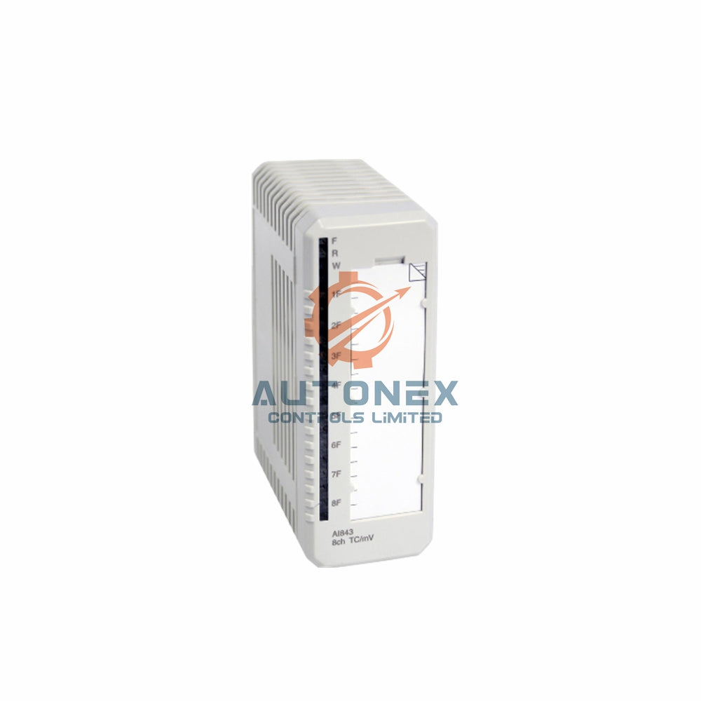 AI843 Thermocouple/mV Module by ABB | 16-Bit Resolution