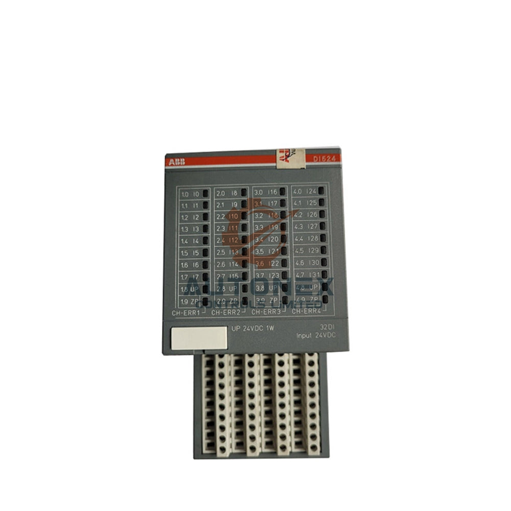ماژول ورودی دیجیتال ABB DI524، 32 ورودی دیجیتال، 24 ولت DC