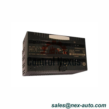 IC200ALG260 Analog Input Module General Electric